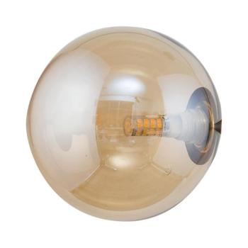 Pótüveg ORO G9 csillárhoz, asztali és fali lámpához, átm. 14 cm, bézs k14b kép