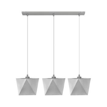 Csillár ADAMANT 3xE27/15W/230V szürke W-L 0501/3 GR kép