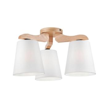 Csillár ANDREA 3xE27/60W/230V tölgy/fehér LM-3.55/B/DĄB kép