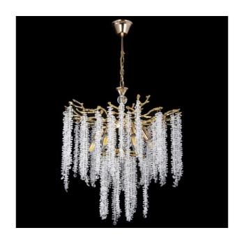 Csillár láncon 6xE14/60W/230V átm. 53 cm arany W-E2635/6 kép