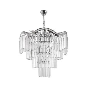 Csillár láncon 7xE27/60W/230V W-E 1735/7 CR kép