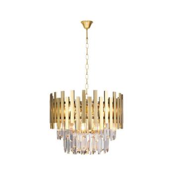 Csillár láncon ASPEN GOLD 6xE14/40W/230V ML5999 kép