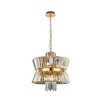 Csillár láncon AURELIA 12xE14/40W/230V arany ML0405 kép