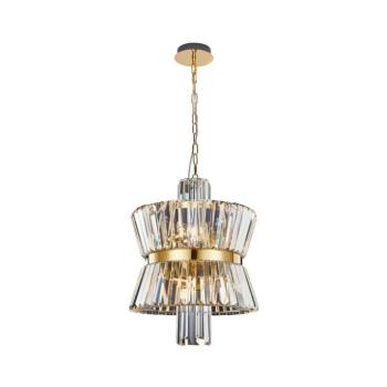 Csillár láncon AURELIA 8xE14/40W/230V arany ML0403 kép