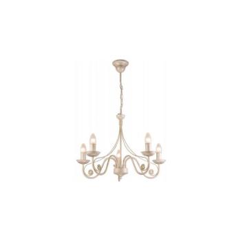 Csillár láncon DONATO 5xE14/40W/230V LM 5.29 BIAŁY kép