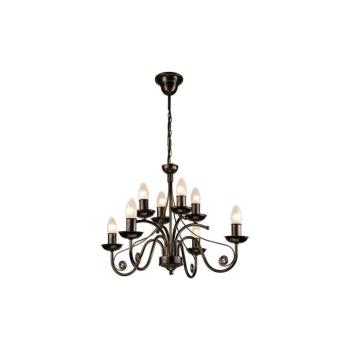 Csillár láncon DONATO 8xE14/40W/230V LM 8.29 CZARN kép