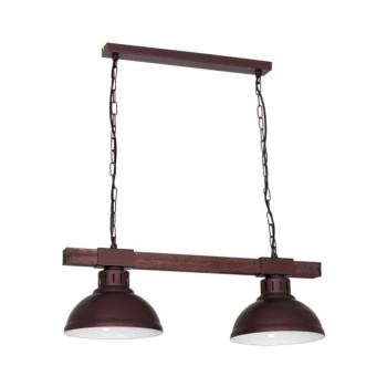 Csillár láncon HAKON 2xE27/60W/230V sötét 9053 kép