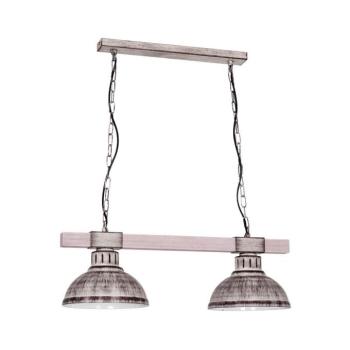 Csillár láncon HAKON 2xE27/60W/230V világos 9061 kép