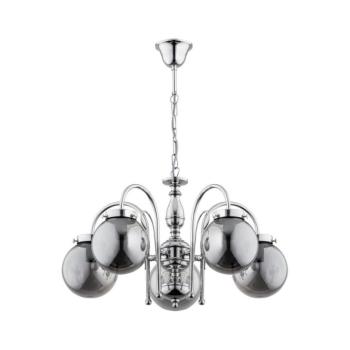 Csillár láncon HERO 5xE14/40W/230V fényes króm 28285 kép