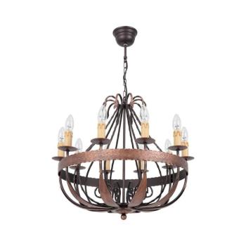 Csillár láncon LOARA 10xE14/60W/230V 0745 kép