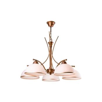Csillár láncon PATRYCJA 5xE27/60W/230V LM 5.60 br kép