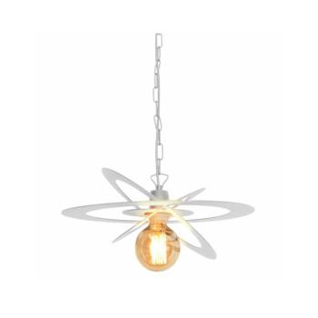 Csillár láncon STAR 1xE27/15W/230V fehér W-0713/1 WT kép