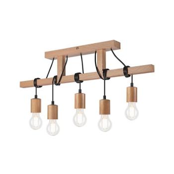 Csillár LEON 5xE27/60W/230V tölgy LM-5.97/N/DĄB kép