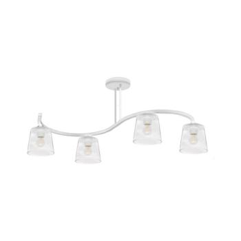 Csillár LUCEA 4xE27/15W/230V fehér W-8020/4 WT+TR kép