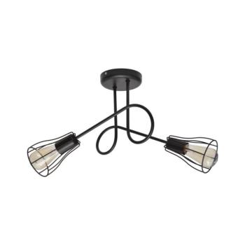Csillár OXFORD 2xE27/15W/230V W-2016/2K BK/H