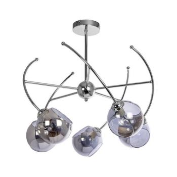 Csillár rúdon 5xE14/60W/230V 2690/5 CR+GR kép