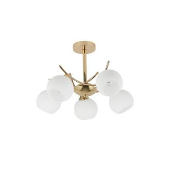 Csillár rúdon AMOS 5xE27/40W/230V arany 35-37497 kép