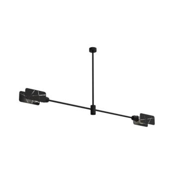 Csillár rúdon ASTRA 2xE27/60W/230V fekete MLP8678 kép