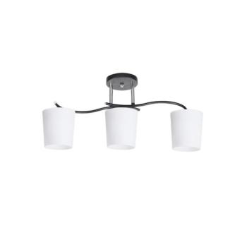 Csillár rúdon ESNYR 3xE27/40W/230V fekete/fehér 33-22660 kép