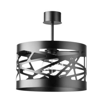 Csillár rúdon MODUL FREZ 1xE27/60W/230V á. 30 cm fekete 31233 kép