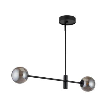 Csillár rúdon ORO 2xG9/12W/230V fekete/szürke 32076