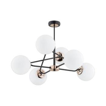 Csillár rúdon SAGITO 6xE14/10W/230V arany 63099 kép