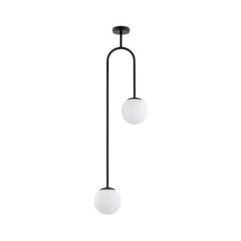 Csillár rúdon VECTOR 2xE14/10W/230V fekete 62448 kép