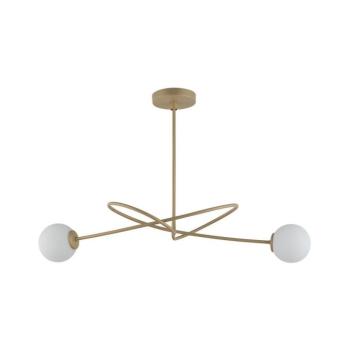 Csillár rúdon VELVET 2xG9/12W/230V arany 33355 kép