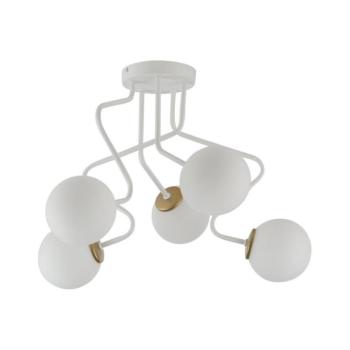 Csillár rúdon ZIGZAG 5xG9/12W/230V fehér 33306 kép