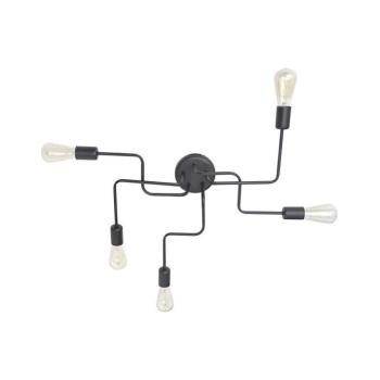 Csillár TUBE 5xE27/15W/230V P-1924/5 BK kép