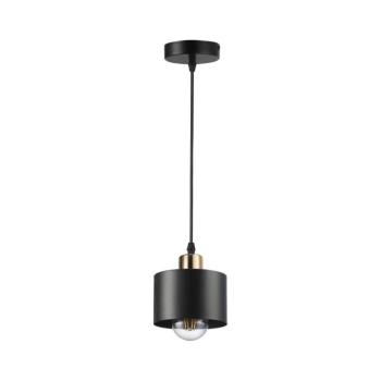 Csillár zsinóron 1xE27/35W/230V átm. 12 cm fekete/arany 5903271845170 kép