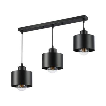 Csillár zsinóron 3xE27/35W/230V fekete 5903271845156 kép