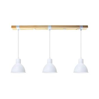 Csillár zsinóron 3xE27/40W/230V fehér 80113 kép