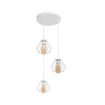 Csillár zsinóron AGAT 3xE27/15W/230V W-KD 1300/3 WT kép