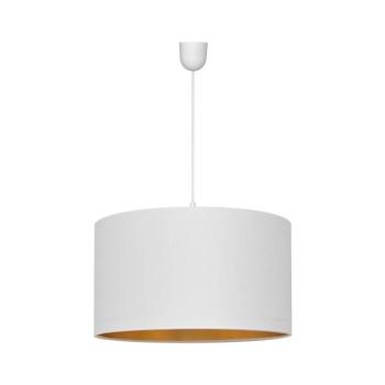 Csillár zsinóron ALBA 1xE27/15W/230V W-4525/1 WT+GO+SCW-P WT kép