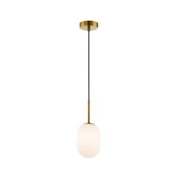 Csillár zsinóron ALIAS 1xG9/8W/230V átm. 12 cm arany ML0317 kép