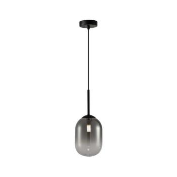 Csillár zsinóron ALIAS 1xG9/8W/230V átm. 12 cm fekete/szürke ML0322 kép