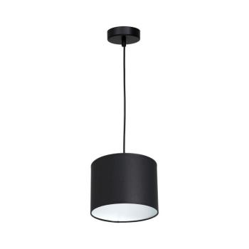 Csillár zsinóron ARDEN 1xE27/60W/230V á. 18 cm fekete/fehér 3471 kép