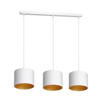 Csillár zsinóron ARDEN 3xE27/60W/230V fehér/arany 3448 kép