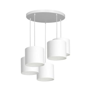 Csillár zsinóron ARDEN 5xE27/60W/230V fehér 3431 kép