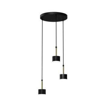 Csillár zsinóron ARENA 3xGX53/11W/230V fekete/arany MLP7762 kép