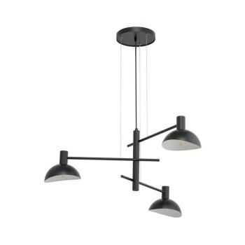 Csillár zsinóron ARTIS 3xE14/40W/230V fekete 40527 kép