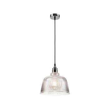 Csillár zsinóron ASTA 1xE27/60W/230V fényes króm LM-1.1.83/CHROM kép