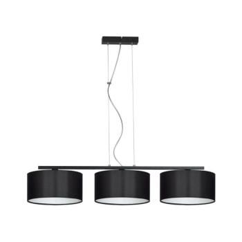 Csillár zsinóron ASTRA 3xE27/60W/230V fekete 0532 kép