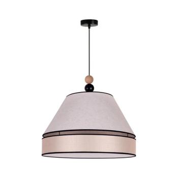 - Csillár zsinóron AVIGNON 1xE27/15W/230V á. 60 cm bézs 602129 kép