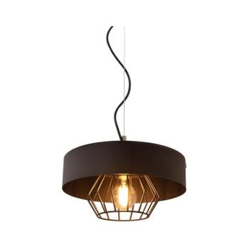 Csillár zsinóron BABILON 1xE27/15W/230V W-KML 151300/1 BK+BK kép