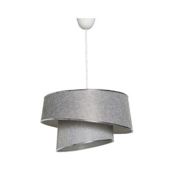 Csillár zsinóron BARETTE 1xE27/60W/230V ezüst/fényes króm 390FLH1632 kép