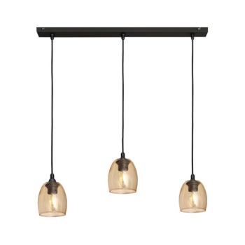 Csillár zsinóron BRILLANT 3xE27/15W/230V bézs W-L 8014/3 BK+GO kép