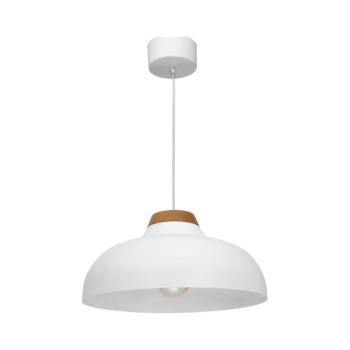 Csillár zsinóron BURGOS 1xE27/60W/230V fehér 1990 kép