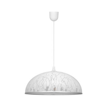 Csillár zsinóron CIRCLE 1xE27/15W/230V fehér WLA-05 HYDRO WHITE CH kép